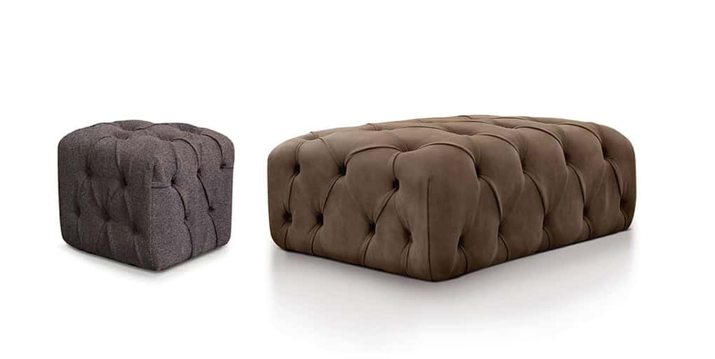 Pouf capitonné 03