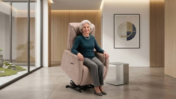 poltrone relax alzapersona Milano con motori elettrici e comfort Made in Italy