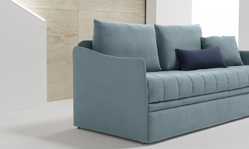 divano letto estraibile con reti a doghe britannia tino mariani 