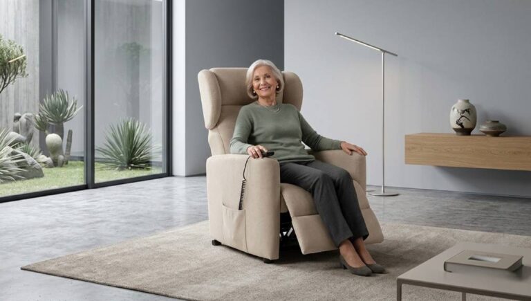 Come funziona una poltrona reclinabile in dettaglio