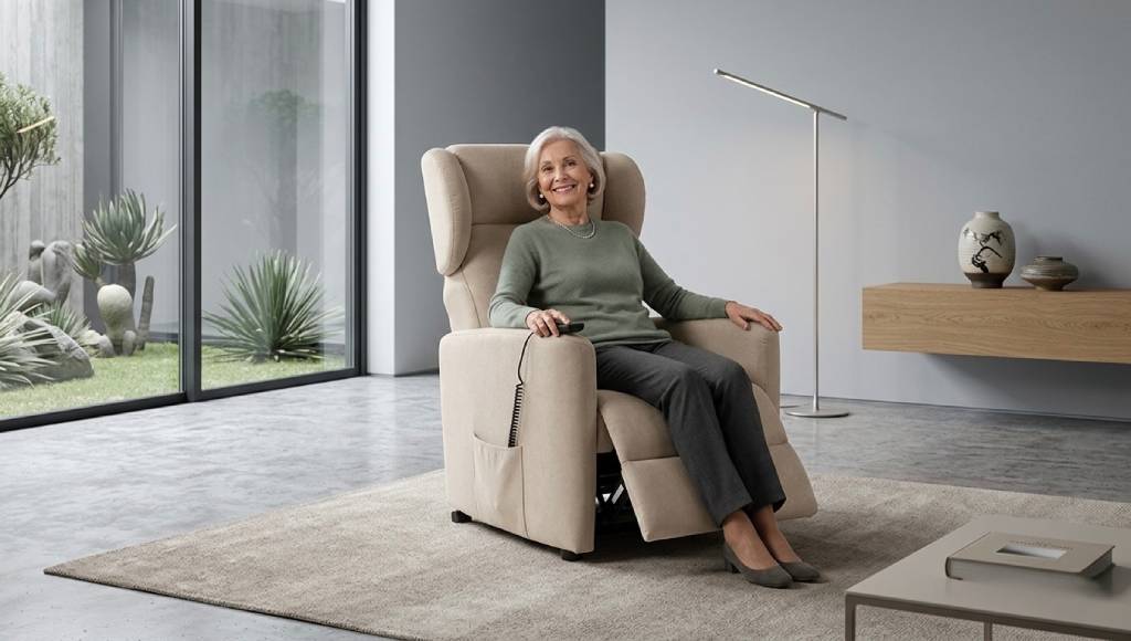 Come funziona una poltrona reclinabile in dettaglio