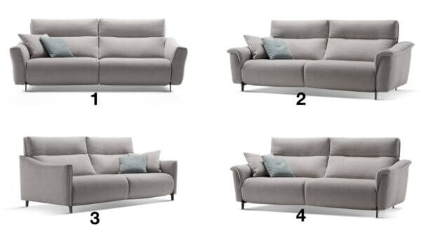 Disegni Braccioli Divano Relax Moderno Ibiza