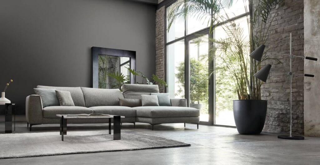 Divani Angolari Con Chaise Longue di Tino Mariani a Lissone