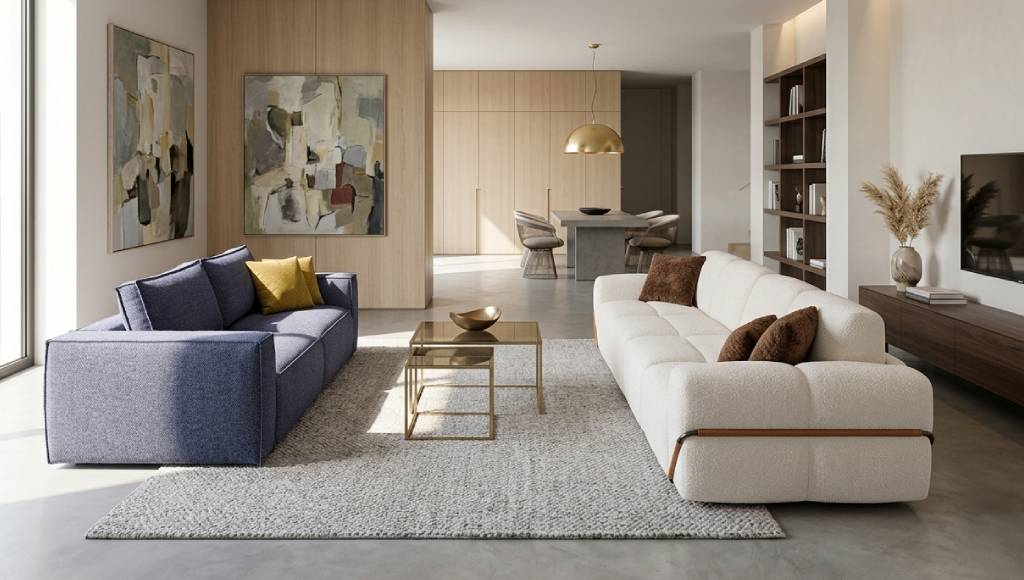 Divani letto di design Marrakech e Sky di Tino Mariani
