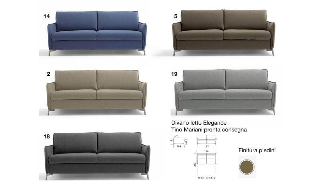 Divani Letto Elegance Consegna Rapida Tino Mariani