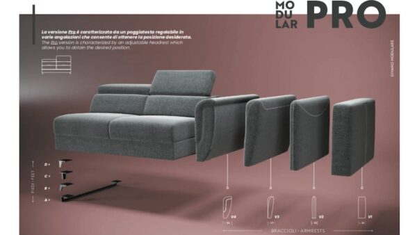 Divani Letto Modular Pro Personalizzabili Tino Mariani