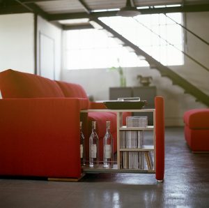 Divani Moderni Personalizzati Divano Merit Tessuto E Pelle Merit