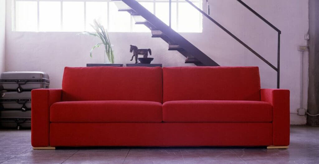 Divano 3 Posti In Tessuto Modello Merit Di Tino Mariani