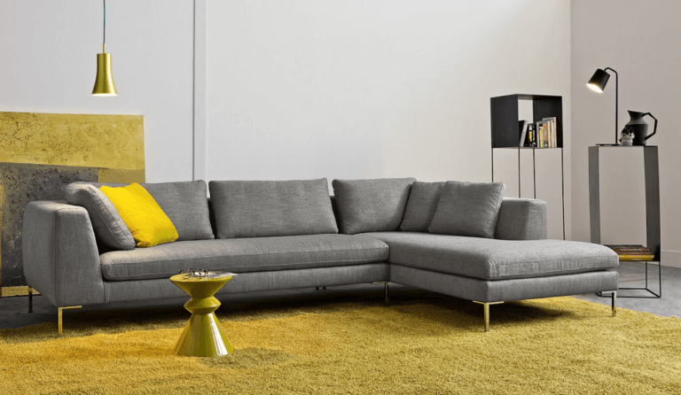 Divano Angolare Denny In Tessuto Sfoderabile In Vendita Da Tino Mariani