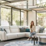 Divano angolare moderno Ibiza con sistema relax, in vendita da Tino Mariani