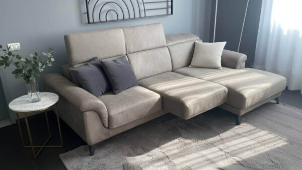 Divano Hawaii in pelle vintage con sedute estraibili in offerta, pronta consegna Tino Mariani