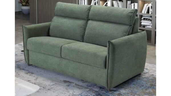 Divano Letto verde A Ribalta Materasso Alto