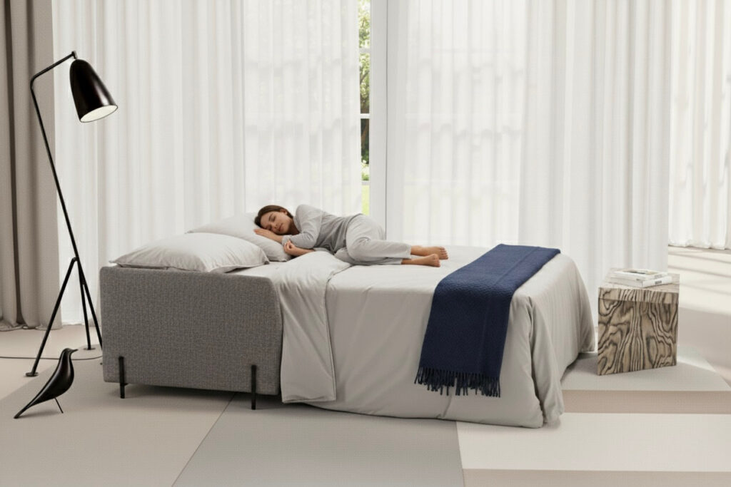 Divano Letto Comodo Per Tutte Le Notti In Consegna Rapida Modello Line Tino Mariani