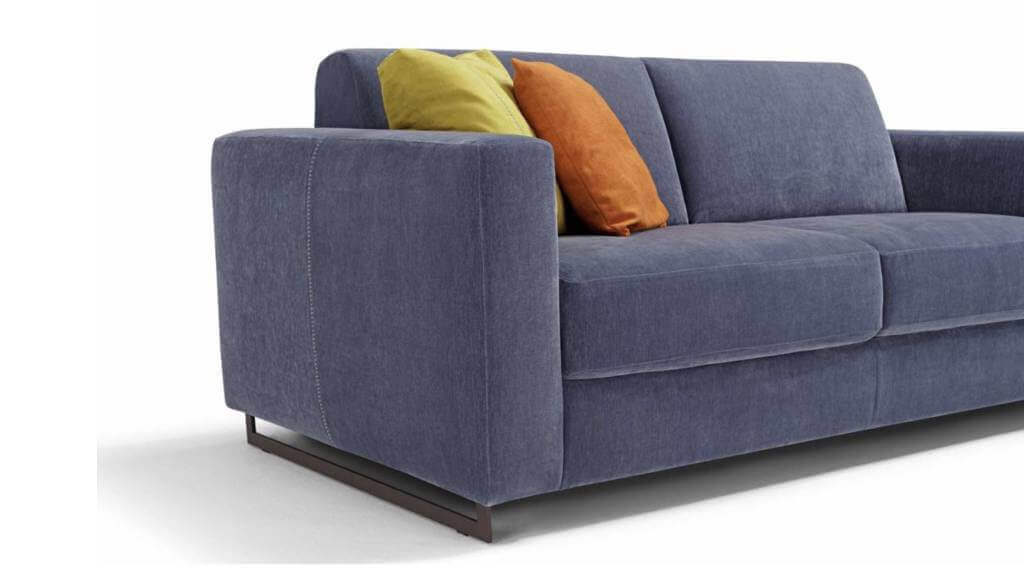 Divano Letto Matrimoniale Con Rete A Doghe Modular Standard Tino Mariani