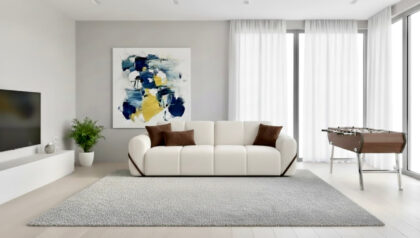 Divano letto Sky con seduta profonda – Tino Mariani