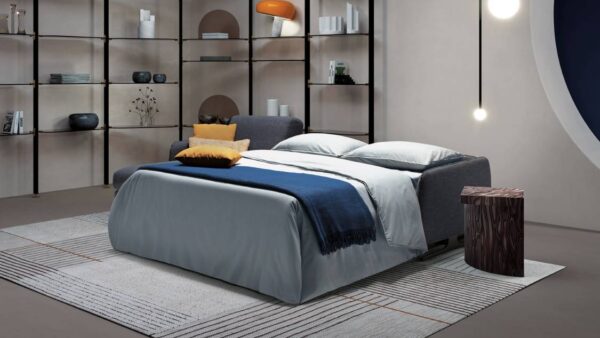Divano Letto Di Design Con Chaise Longue Praga Tino Mariani