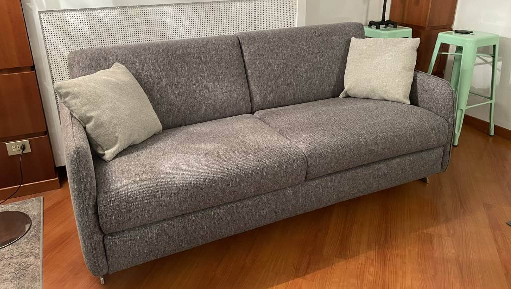 Divani pronta consegna | Lissone - Monza - Milano: divano letto matrimoniale con rete a doghe Praga Tino Mariani