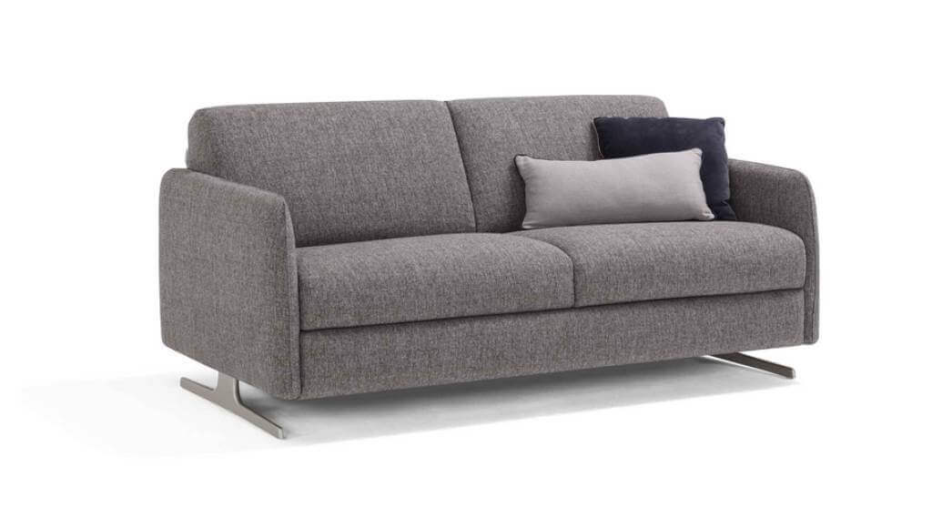 Divano Letto Moderno Con Piedini Alti Praga Tino Mariani