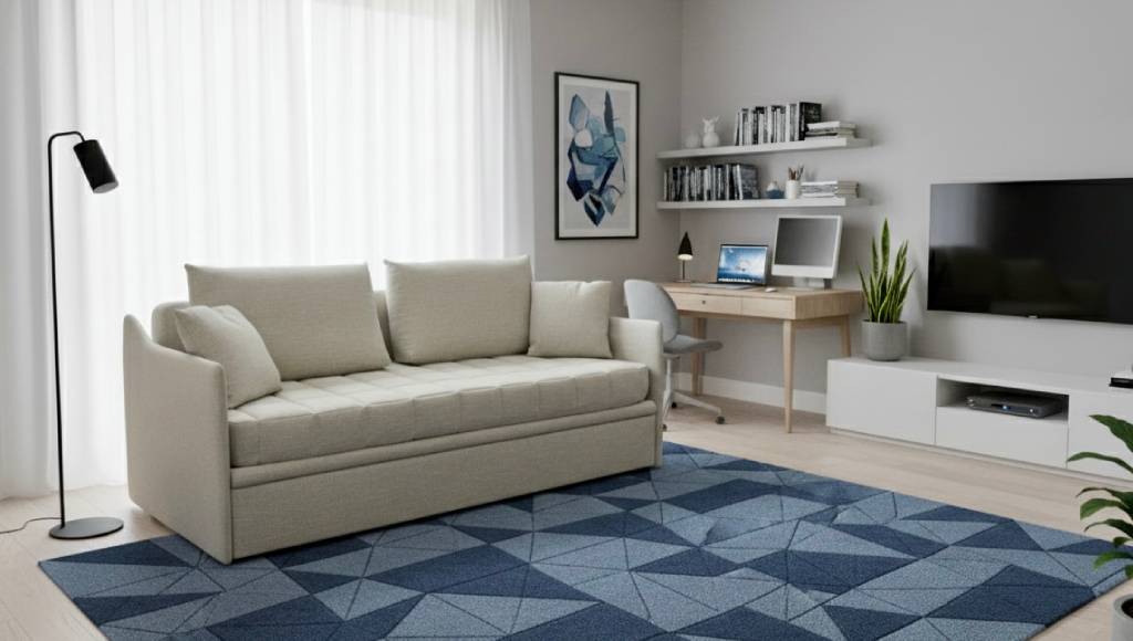 Divano Letto Singolo Con Secondo Letto Estraibile Britannia In Una Cameretta Tino Mariani