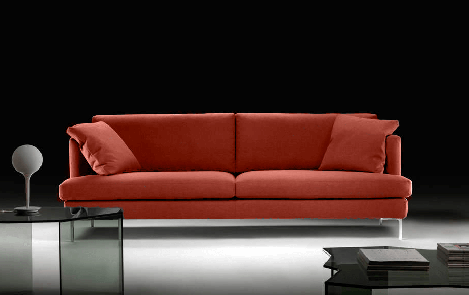 Divano Manhattan Colore Mattone 1