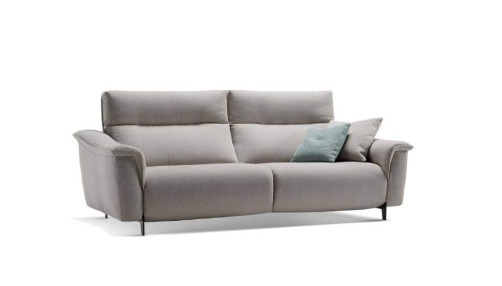 Divano Relax due posti Moderno Ibiza In Tessuto Sfoderabile Tino Mariani