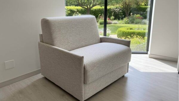 Offerta poltrona letto Tino Mariani Lissone con materasso alto, pronta consegna