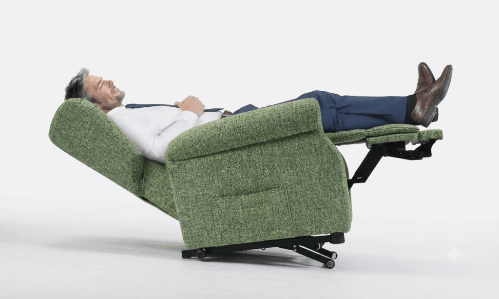 Poltrona relax Cardio Relax elettrica a 2 motori con alzapersona Tino Mariani