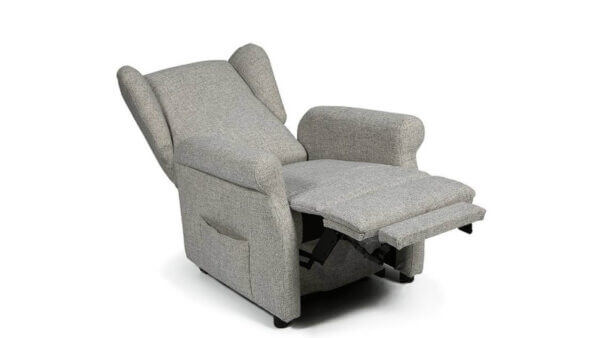 Poltrona Cardio Relax Con Doppia Pediera Dispositivo Medico Tessuto Anti Macchia Tino Mariani