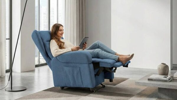 Poltrona Cardio Relax con ragazza in relax – pronta consegna Natale Tino Mariani