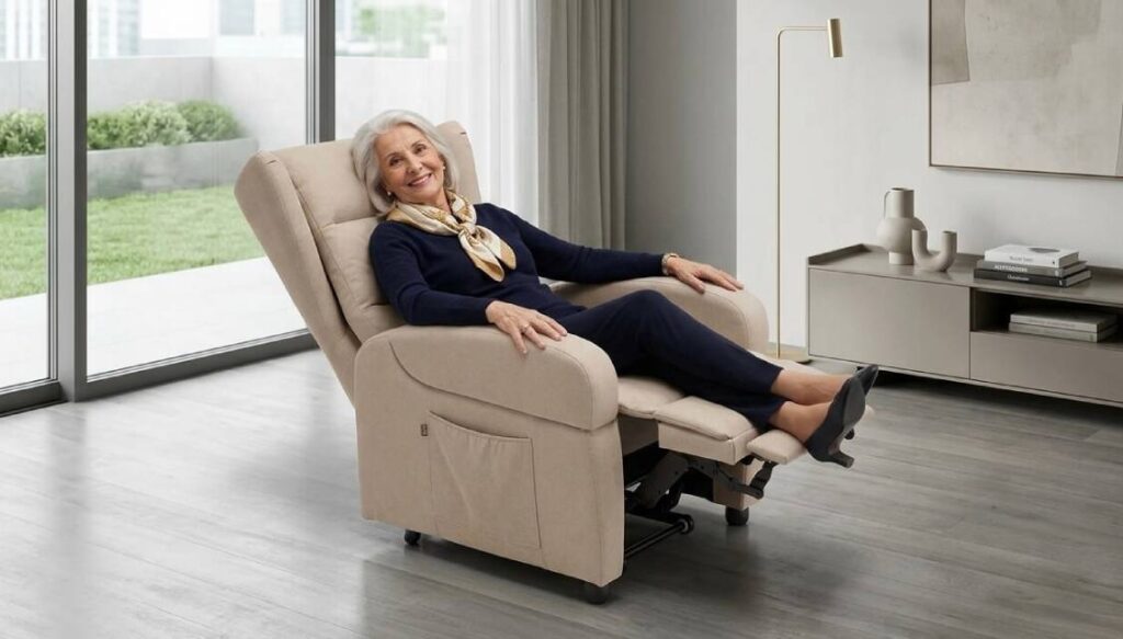 Poltrona dispositivo medico detraibile per anziani modello Batik Tino Mariani