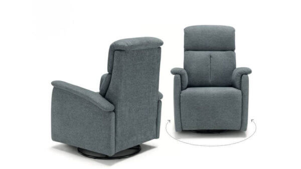 Poltrona relax Dolcevita Tino Mariani con funzione dondolo, ideale per il massimo comfort