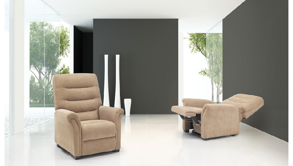 Poltrona Relax Alzapersona Con Supporto Lombare Firenze Tino Mariani