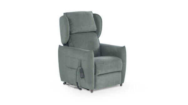 Poltrona Reclinabile Alza persona Camilla In Tessuto Anti Macchia e cardio relax Tino Mariani