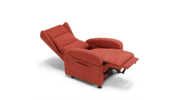 Poltrona Relax Elettrica Con Doppia Pediera Batik Tino Mariani