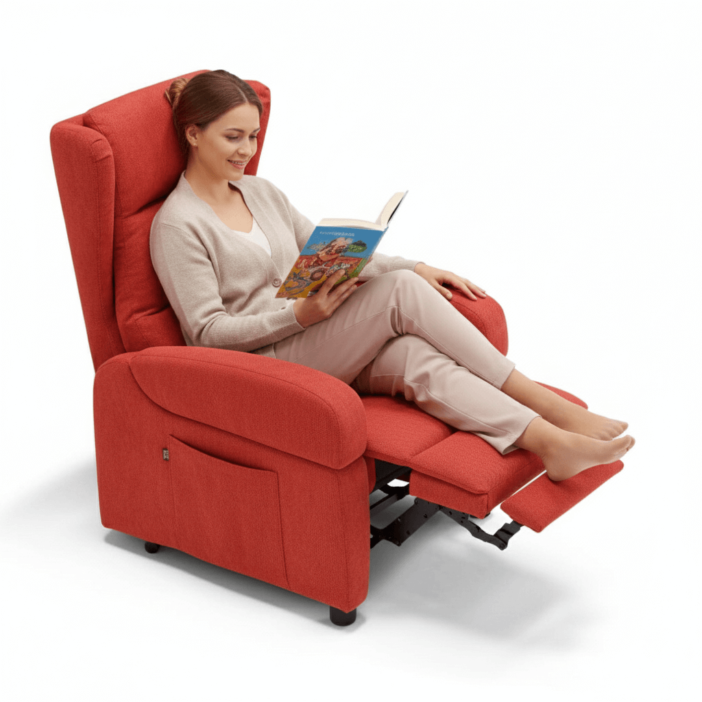 Poltrona relax motorizzata Batik Tino Mariani, comoda per la lettura