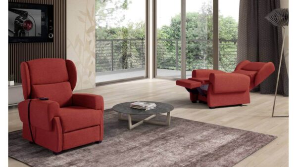 Poltrona Relax Oslo Con Braccioli Estraibili Tino Mariani