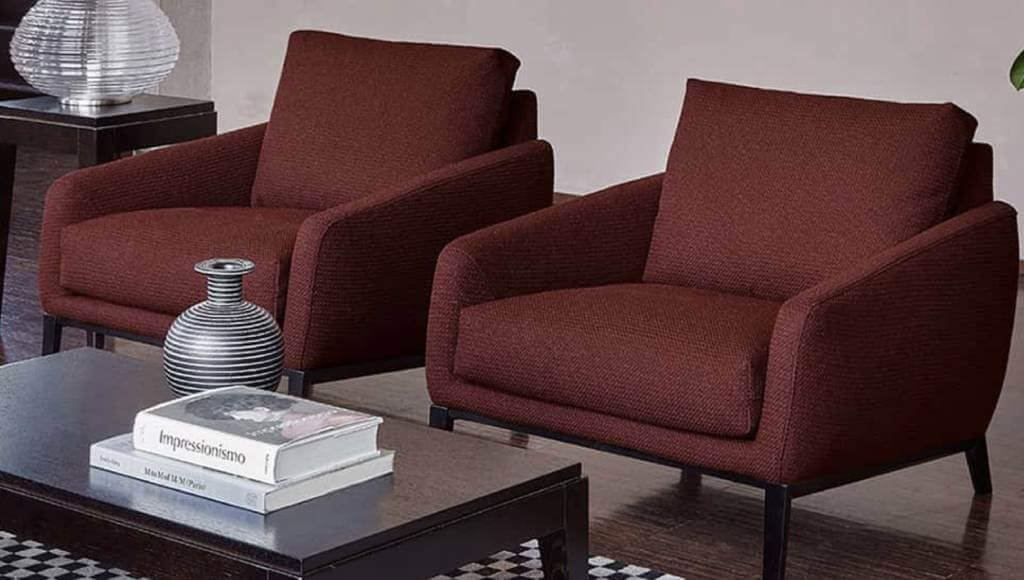 Poltrone Moderne Per Lettura In Tessuto Sfoderabile Tino Mariani 