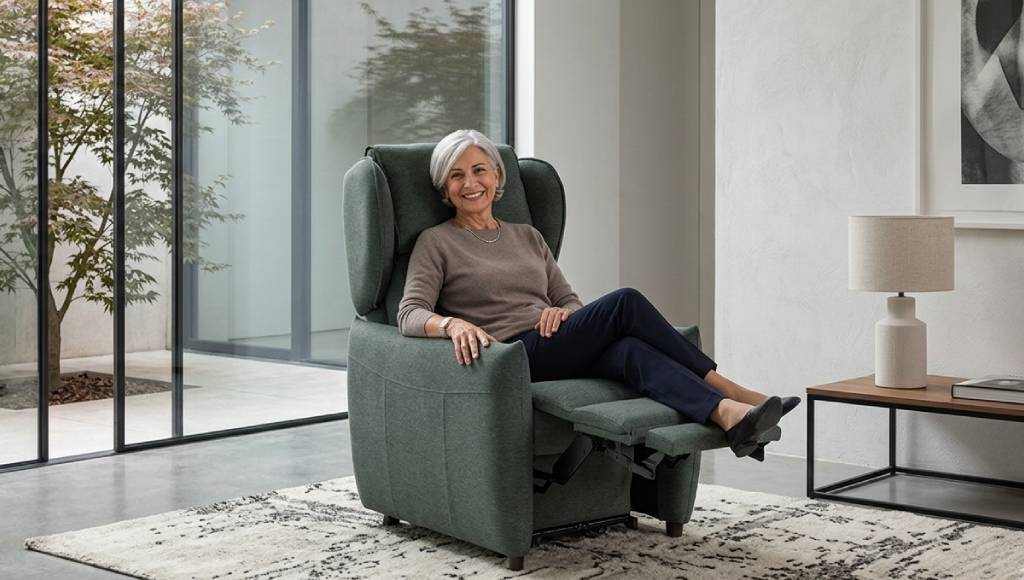 poltrona relax Tino Mariani qualità accessibile Made in Italy comfort e design
