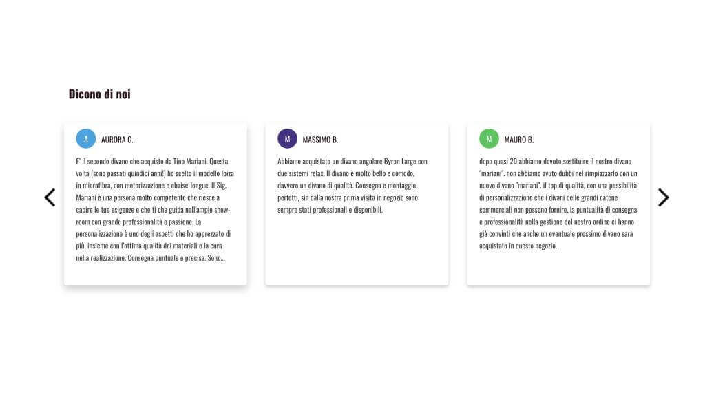 Recensioni Divani Relax Tino Mariani 2