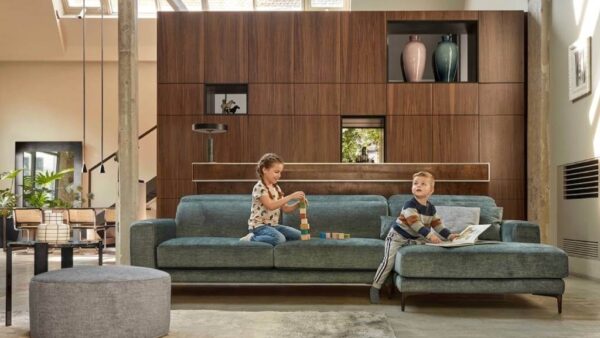 Tessuto antimacchia per divani Tino Mariani, resistente e di qualità